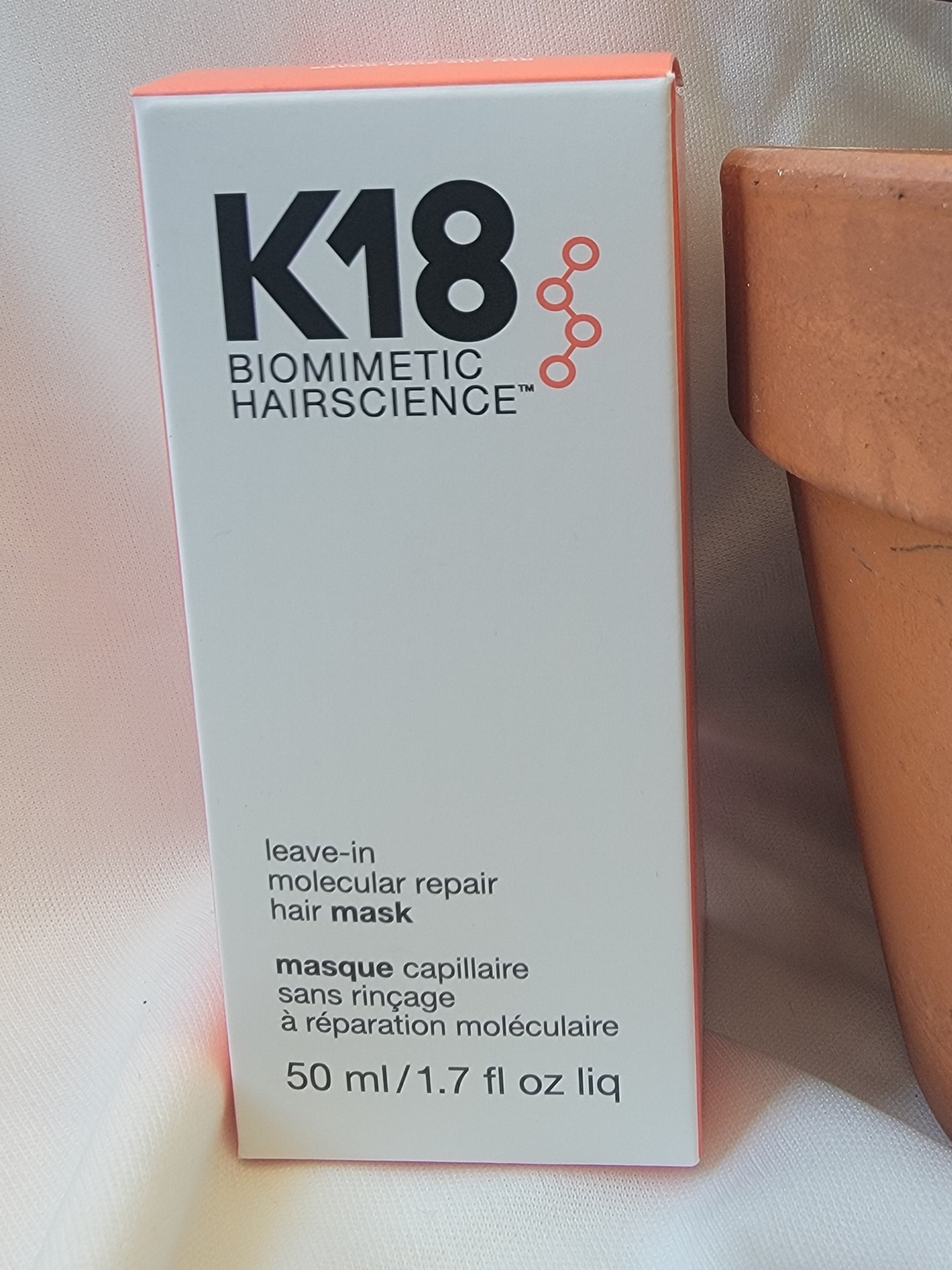K18 leave in molecular repair mask